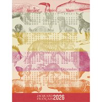 Calendar 2026 Tea Towels gifts